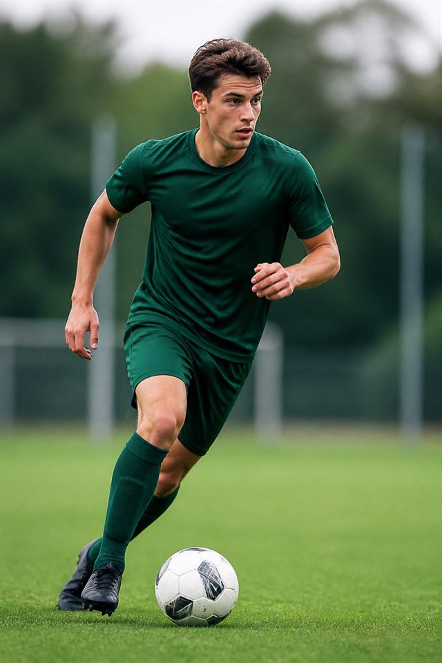 Fictional football player Elliot Mercer